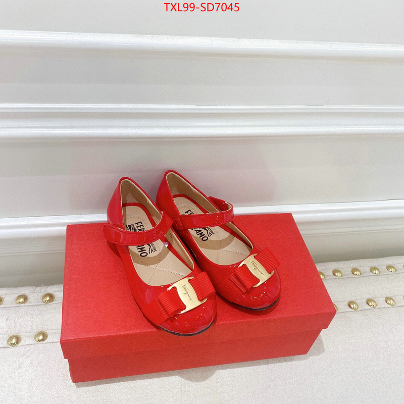 Kids shoes-Ferragamo,quality aaaaa replica , ID: SD7045,$: 99USD