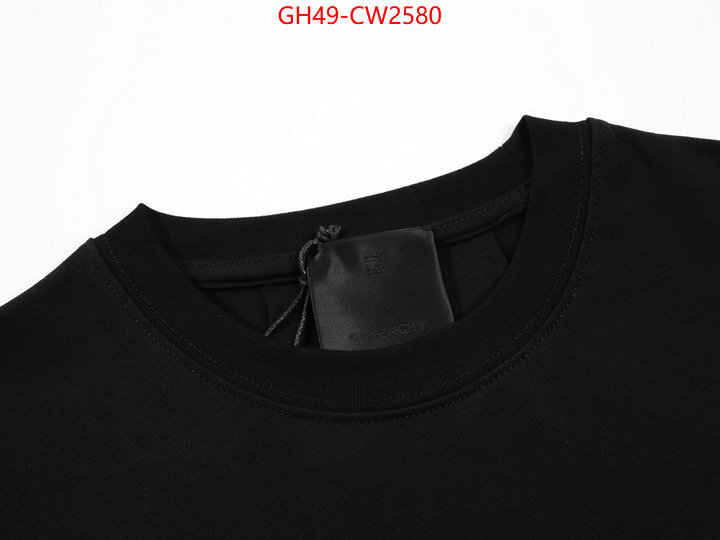 Clothing-Givenchy,brand designer replica ,ID: CW2580,$: 49USD