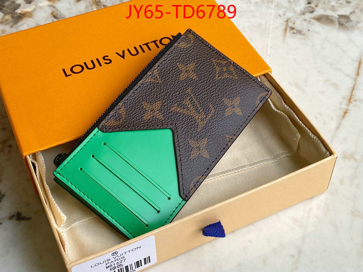 LV Bags(TOP)-Wallet,ID: TD6789,$: 65USD