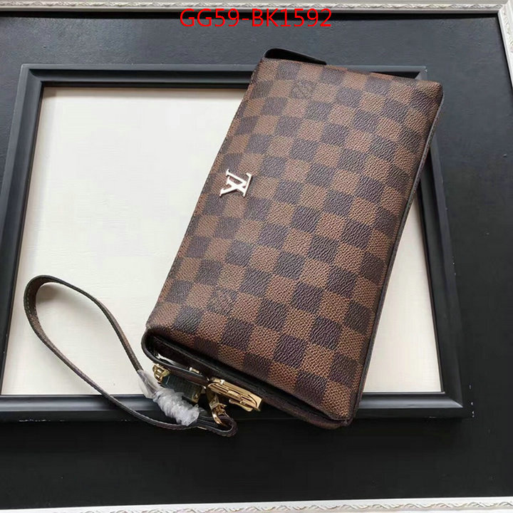 LV Bags(4A)-Wallet,ID: BK1592,$:59USD