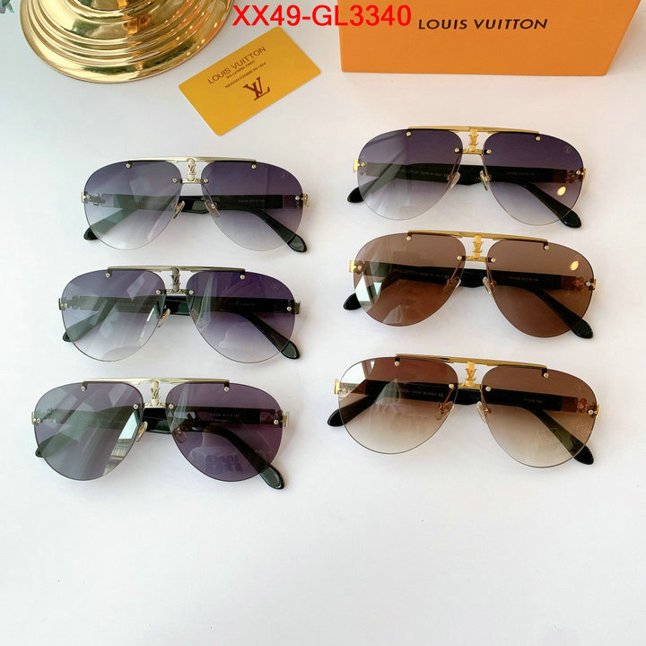 Glasses-LV,high quality 1:1 replica , ID: GL3340,$: 49USD