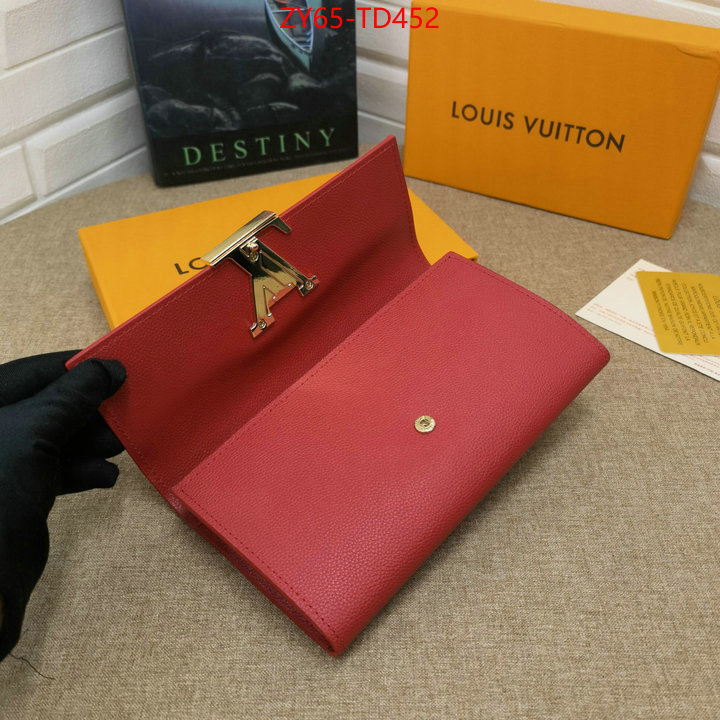 LV Bags(4A)-Wallet,ID: TD452,$: 65USD