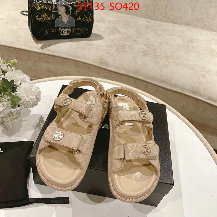 Women Shoes-Chanel,1:1 replica , ID: SO420,$: 135USD