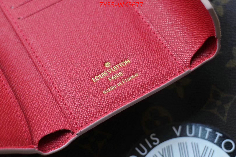 LV Bags(4A)-Wallet,ID: WK3677,$:35USD