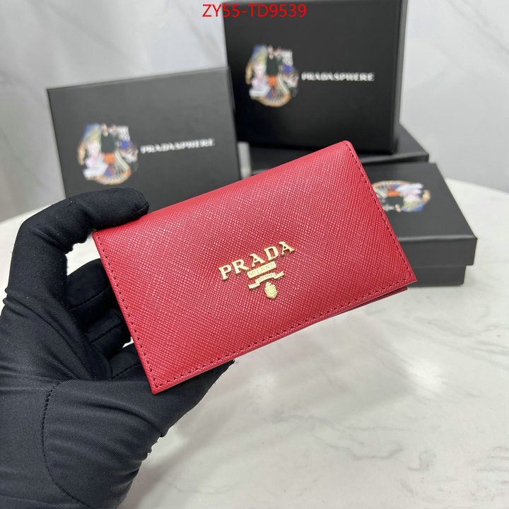 Prada Bags(4A)-Wallet,buy 2023 replica ,ID: TD9539,$: 55USD