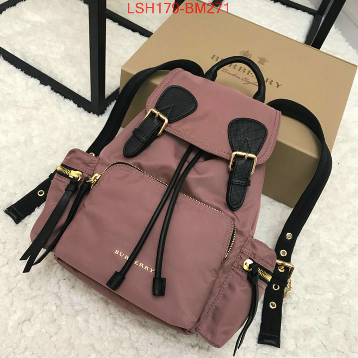 Burberry Bags(TOP)-Backpack-,buy top high quality replica ,ID: BM271,$:179USD