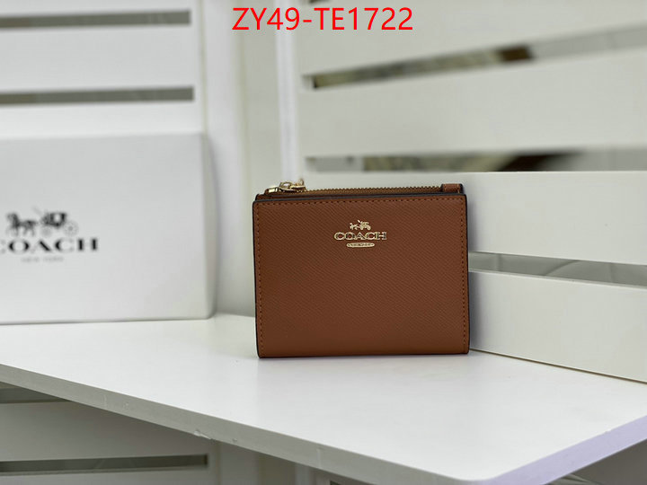 Coach Bags(4A)-Wallet,how to find replica shop ,ID: TE1722,$: 49USD