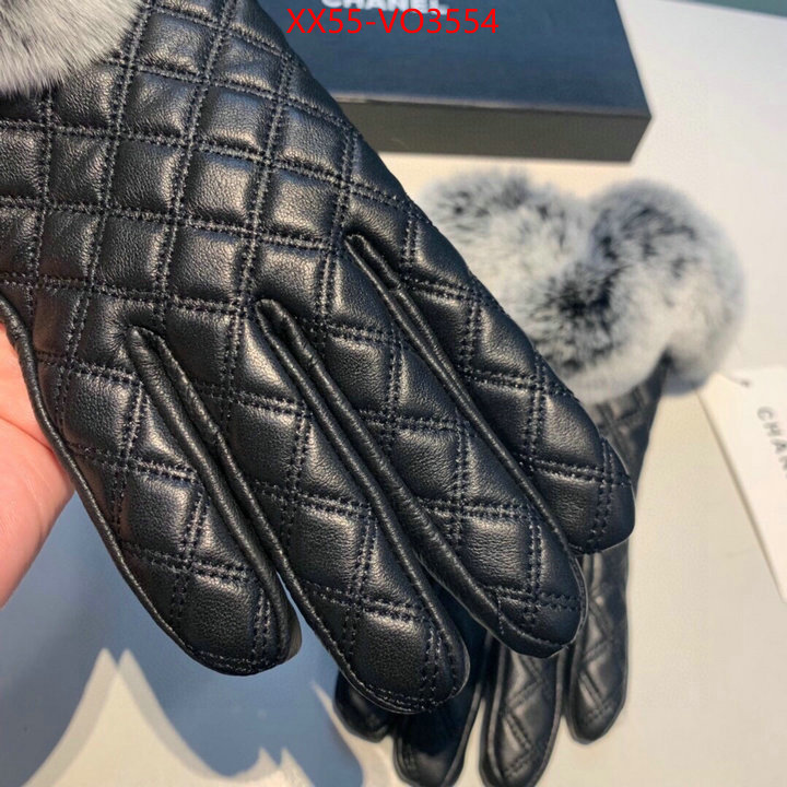 Gloves-Chanel,top perfect fake , ID: VO3554,$: 55USD