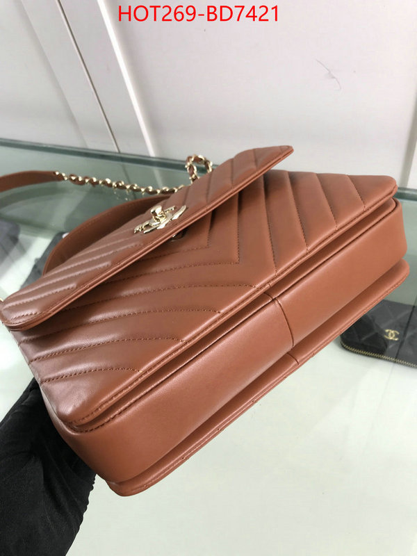 Chanel Bags(TOP)-Diagonal-,ID: BD7421,$: 269USD