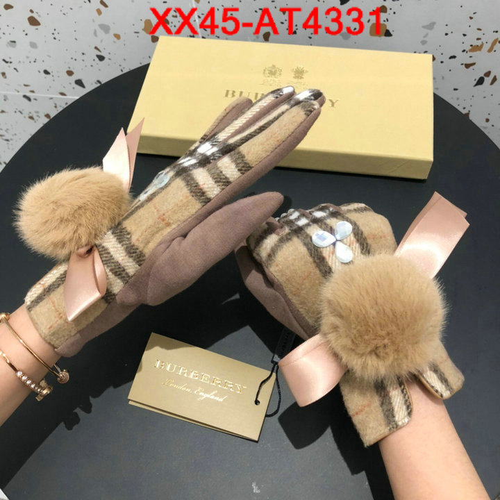 Gloves-Burberry,flawless , ID: AT4331,$: 45USD