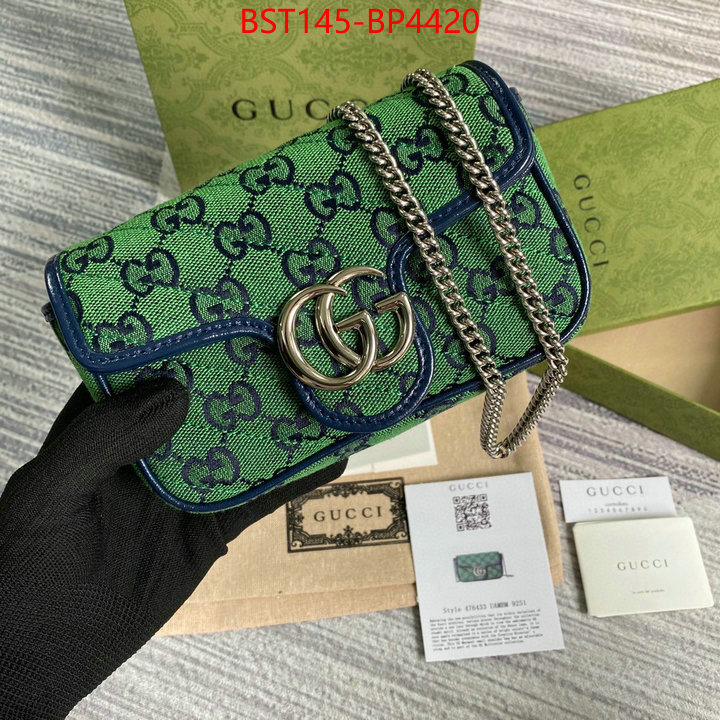 Gucci Bags(TOP)-Marmont,buy cheap ,ID: BP4420,$: 145USD