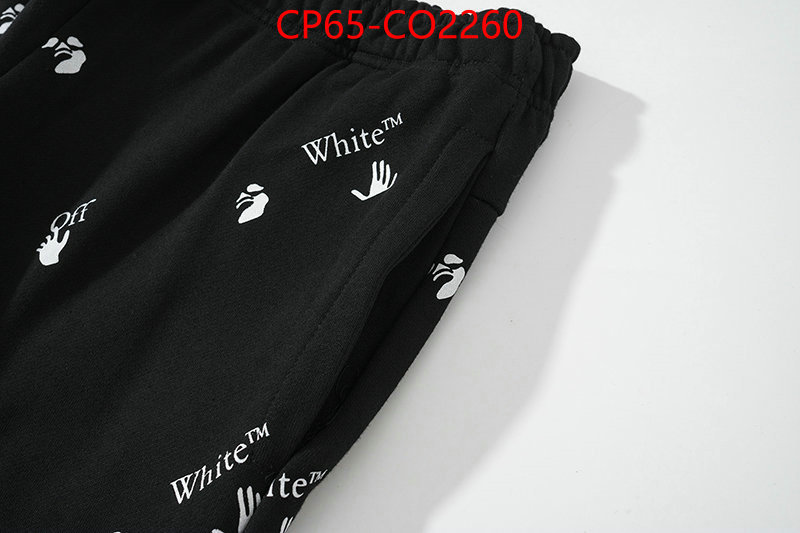 Clothing-OffWhite,best quality fake , ID: CO2260,$: 65USD