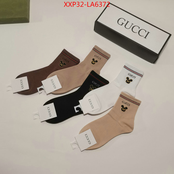 Sock-Gucci,replica every designer , ID: LA6372,$: 32USD
