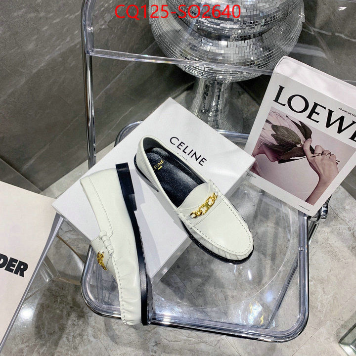 Women Shoes-CELINE,online from china designer , ID: SO2640,$: 125USD