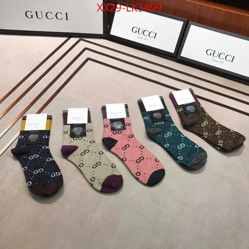 Sock-Gucci,perfect , ID: LK3899,$:29USD