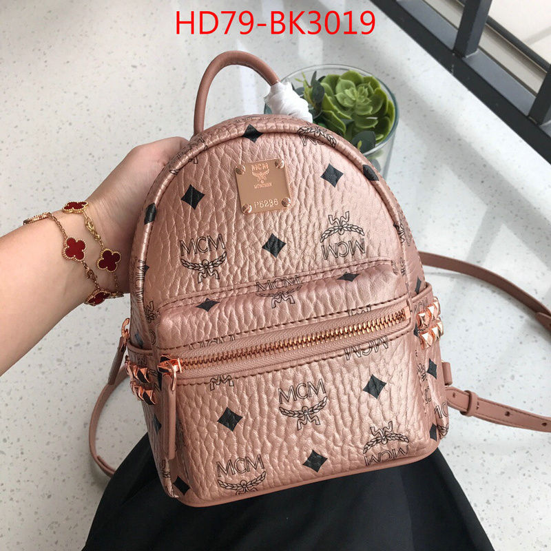 MCM Bags(TOP)-Backpack-,ID: BK3019,$: 105USD