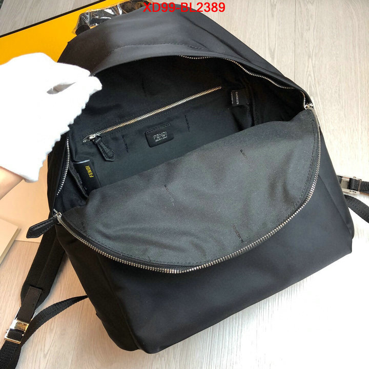 Fendi Bags(4A)-Backpack-,first top ,ID: BL2389,$:99USD