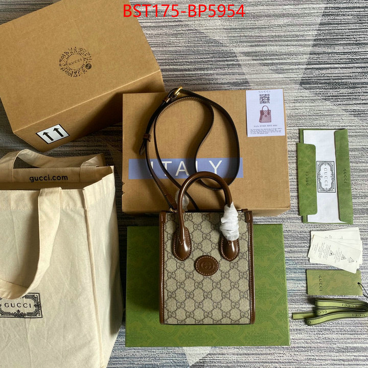 Gucci Bags(TOP)-Diagonal-,ID: BP5954,$: 175USD