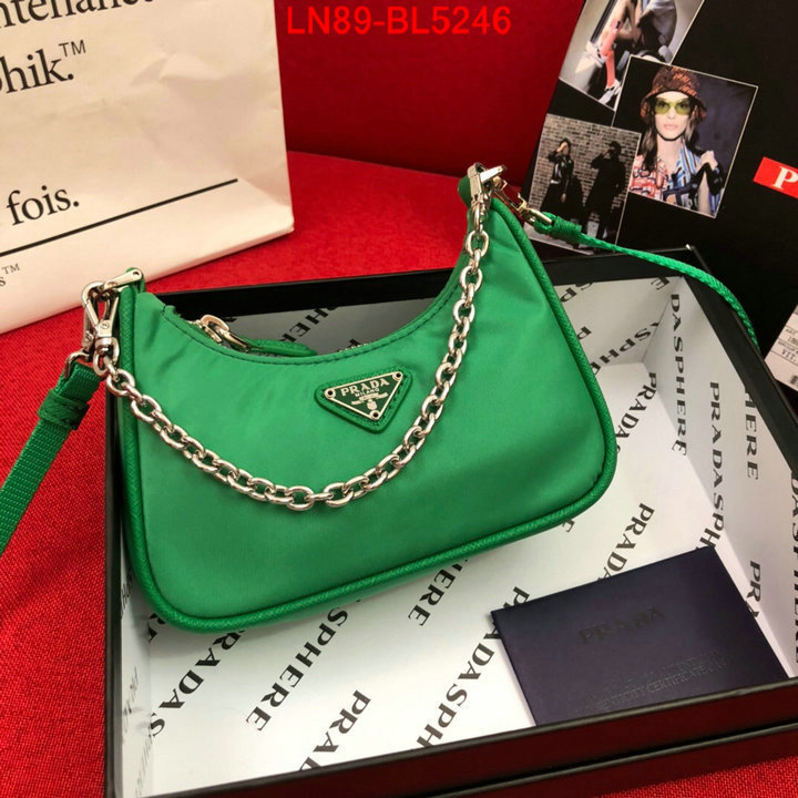 Prada Bags(4A)-Re-Edition 2000,buy first copy replica ,ID: BL5246,$: 89USD