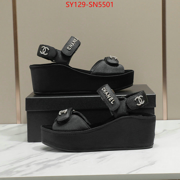 Women Shoes-Chanel,1:1 replica wholesale , ID: SN5501,$: 129USD