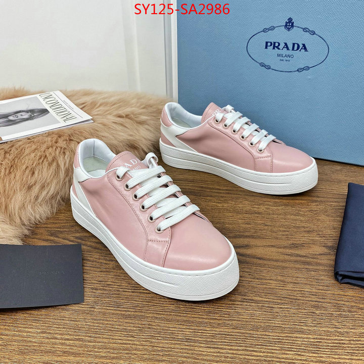 Women Shoes-Prada,high quality , ID:SA2986,$: 125USD