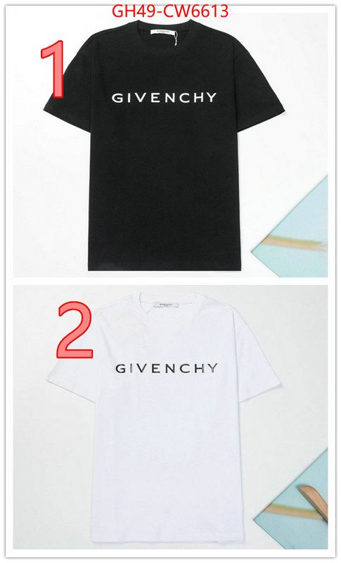 Clothing-Givenchy,buy the best replica ,ID: CW6613,$: 49USD