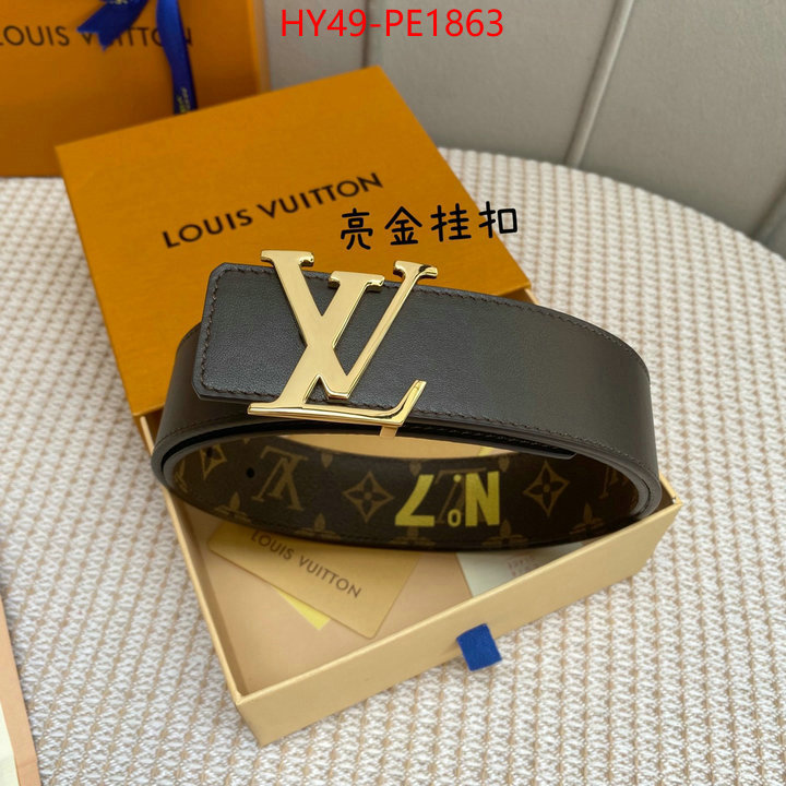 Belts-LV,outlet 1:1 replica , ID: PE1863,$: 49USD