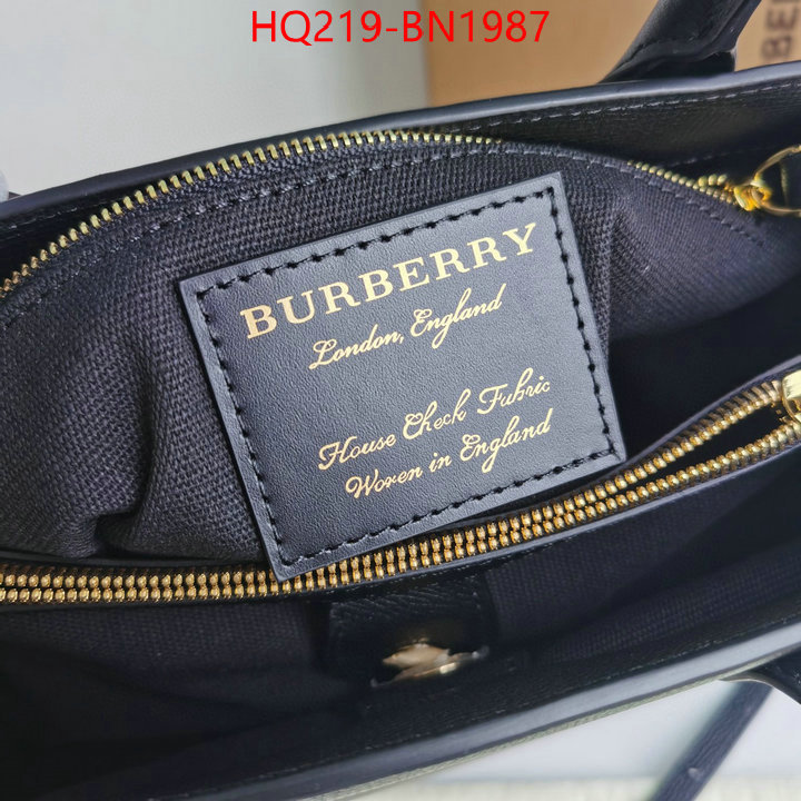 Burberry Bags(TOP)-Handbag-,only sell high-quality ,ID: BN1987,$: 219USD