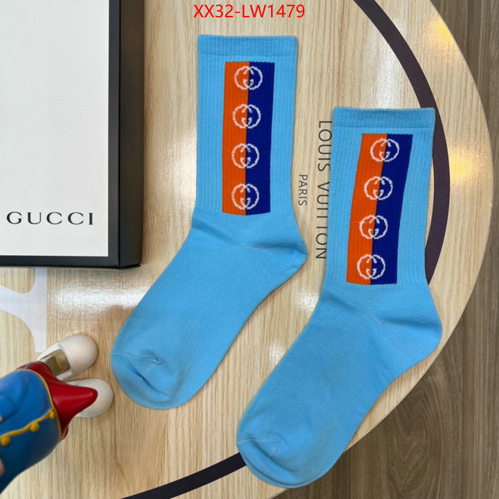 Sock-Gucci,replica aaaaa designer , ID: LW1479,$: 32USD