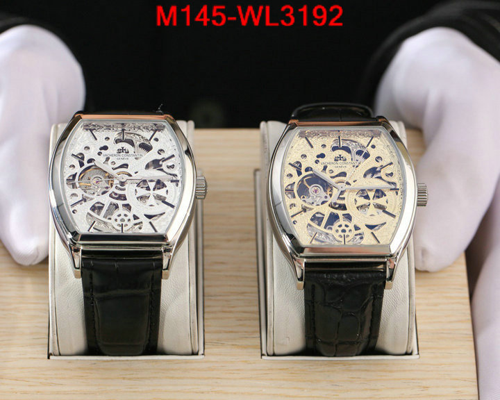 Watch(4A)-Vacheron Constantin,high quality designer , ID: WL3192,$: 145USD