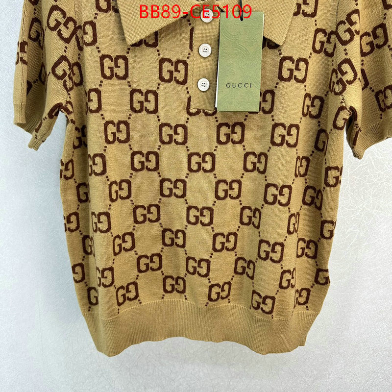 Clothing-Gucci,top quality replica , ID: CE5109,$: 89USD