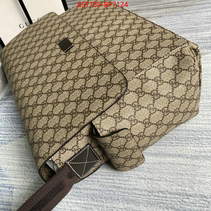 Gucci Bags(TOP)-Diagonal-,aaaaa quality replica ,ID: BP7124,$: 189USD