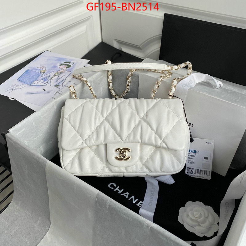 Chanel Bags(TOP)-Diagonal-,ID: BN2514,$: 195USD