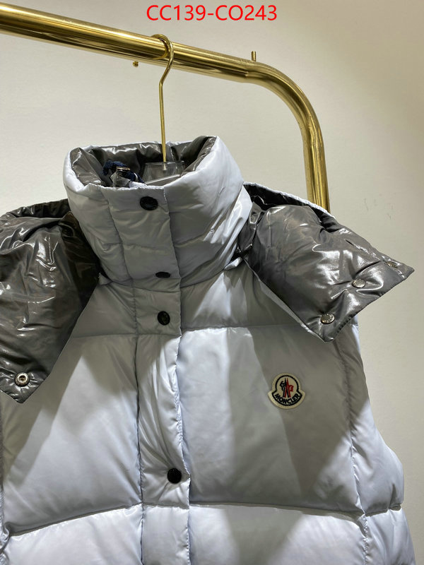 Down jacket Women-Moncler,buy 1:1 , ID: CO243,$: 139USD