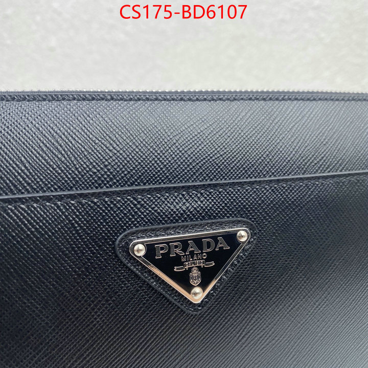 Prada Bags(TOP)-Clutch-,ID: BD6107,$: 175USD