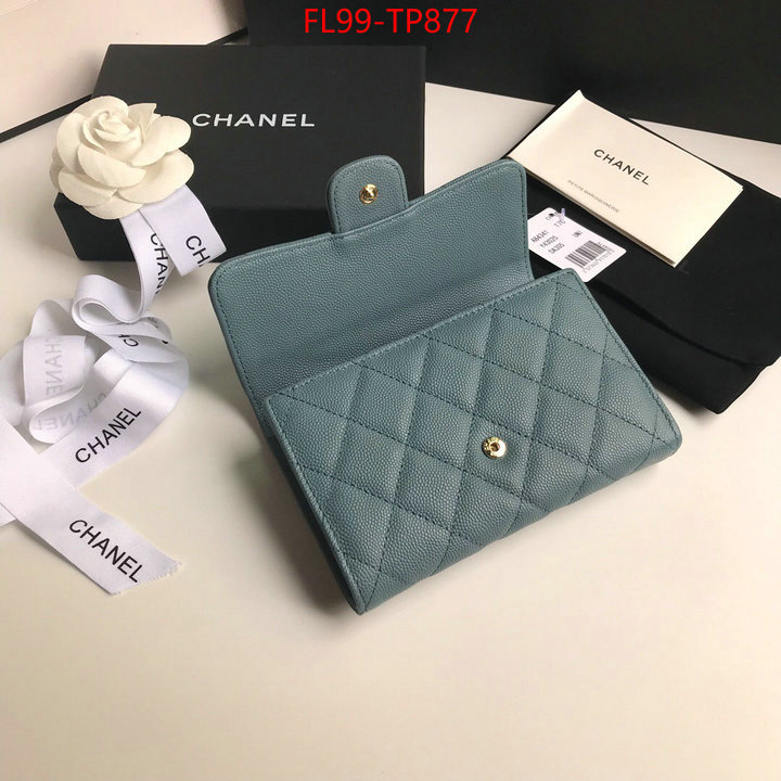 Chanel Bags(4A)-Wallet-,ID: TP877,$: 99USD