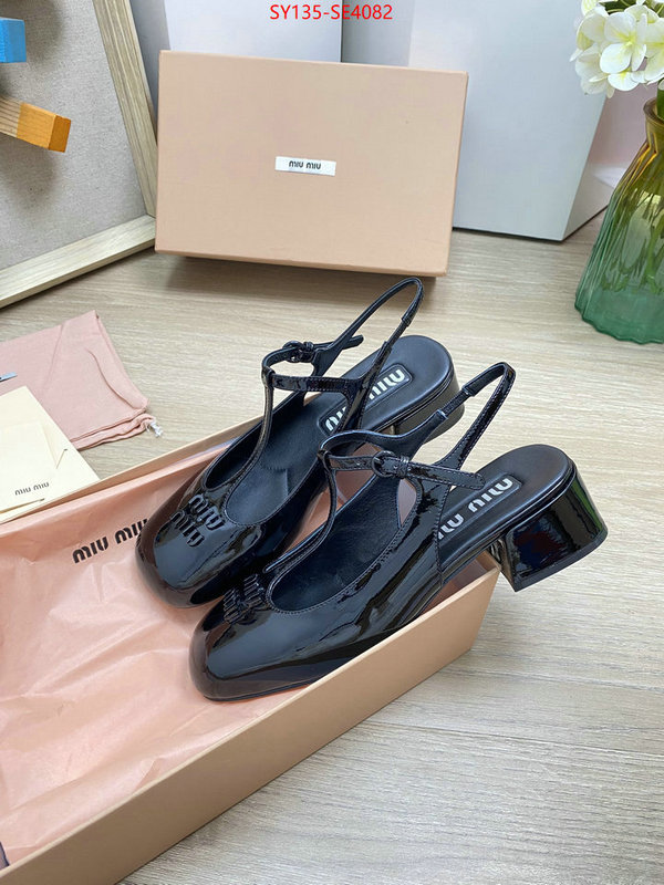 Women Shoes-Miu Miu,shop the best high quality , ID: SE4082,$: 135USD