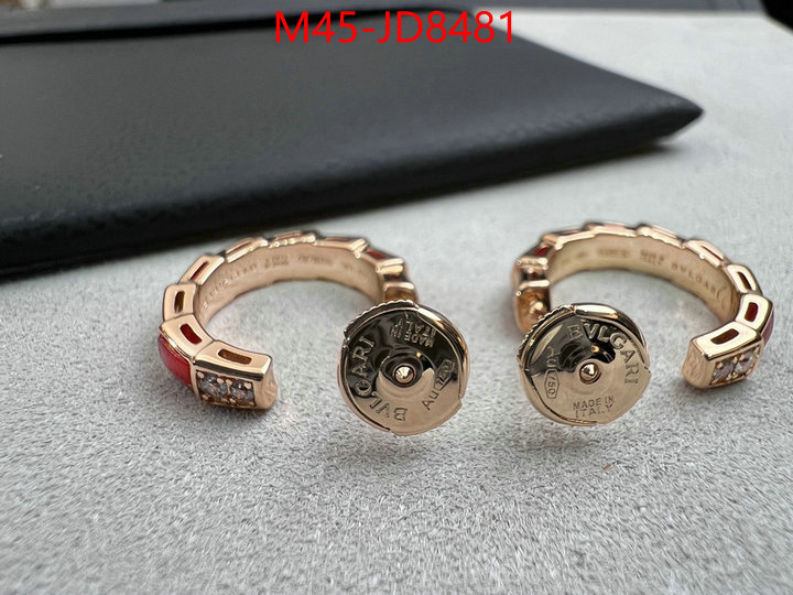 Jewelry-Bvlgari,the best designer , ID: JD8481,$: 45USD