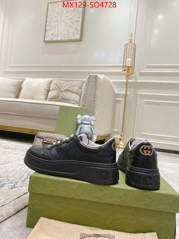 Women Shoes-Gucci,how quality , ID: SO4728,$: 129USD