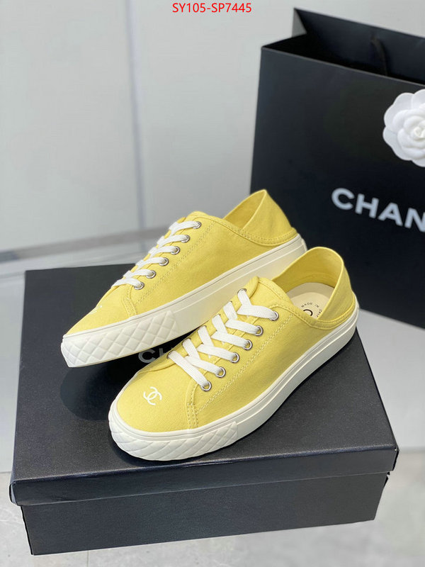 Women Shoes-Chanel,where can i buy the best 1:1 original , ID: SP7445,$: 105USD