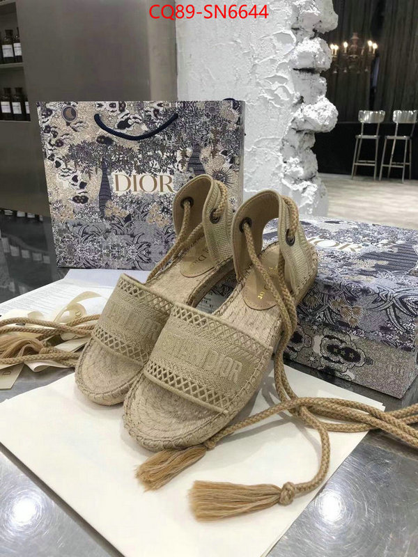 Women Shoes-Dior,quality replica , ID: SN6644,$: 89USD