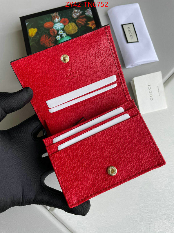 Gucci Bags(4A)-Wallet-,ID: TN6752,$: 42USD