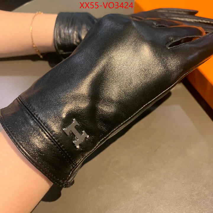 Gloves-Hermes,replica 1:1 , ID: VO3424,$: 55USD