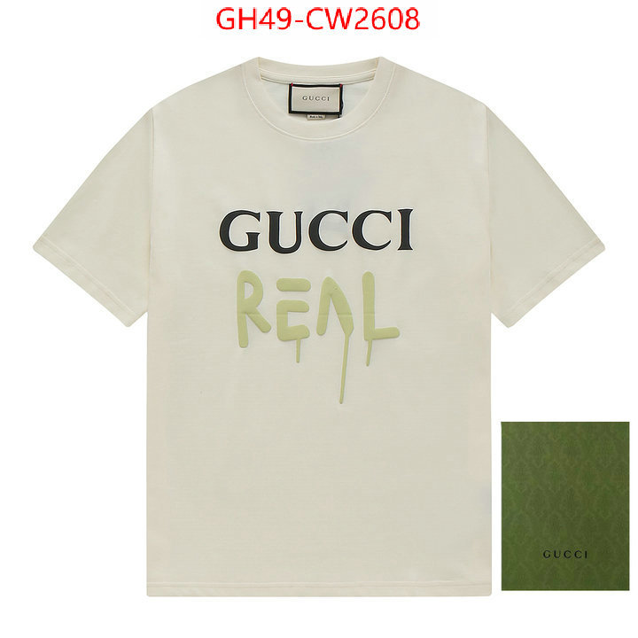 Clothing-Gucci,how quality , ID: CW2608,$: 49USD