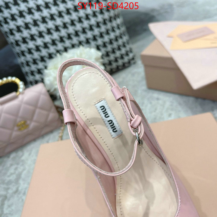 Women Shoes-Miu Miu,replica sale online , ID: SD4205,$: 119USD