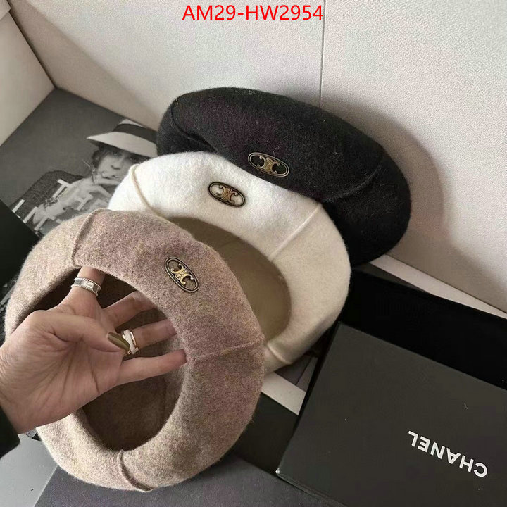 Cap (Hat)-Celine,cheap high quality replica , ID: HW2954,$: 29USD