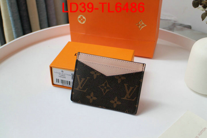 LV Bags(TOP)-Wallet,ID:TL6486,$: 39USD