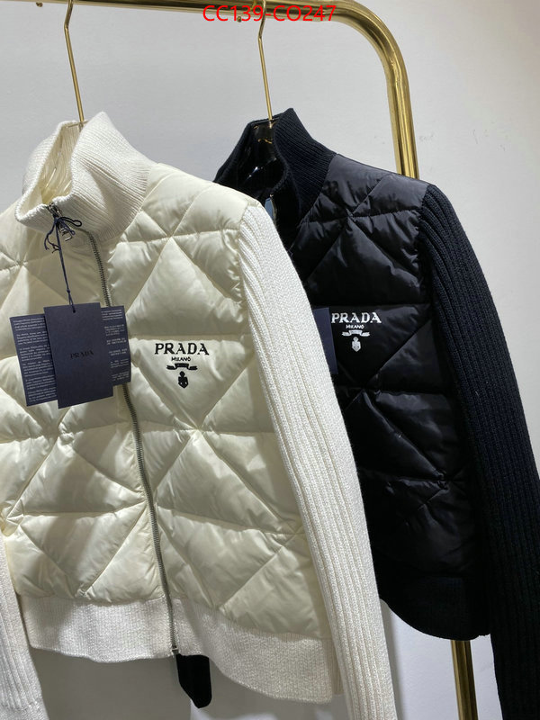 Down jacket Women-Prada,replica best , ID: CO247,$: 139USD