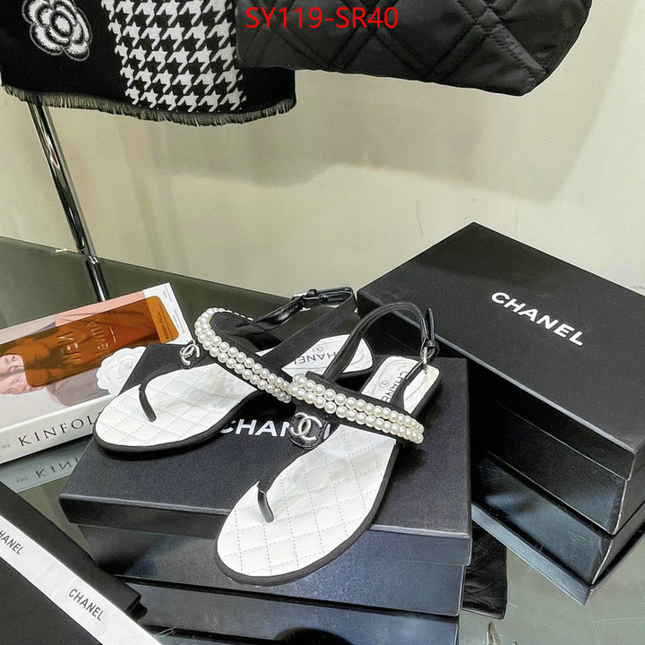 Women Shoes-Chanel,top 1:1 replica , ID:SR40,$: 119USD