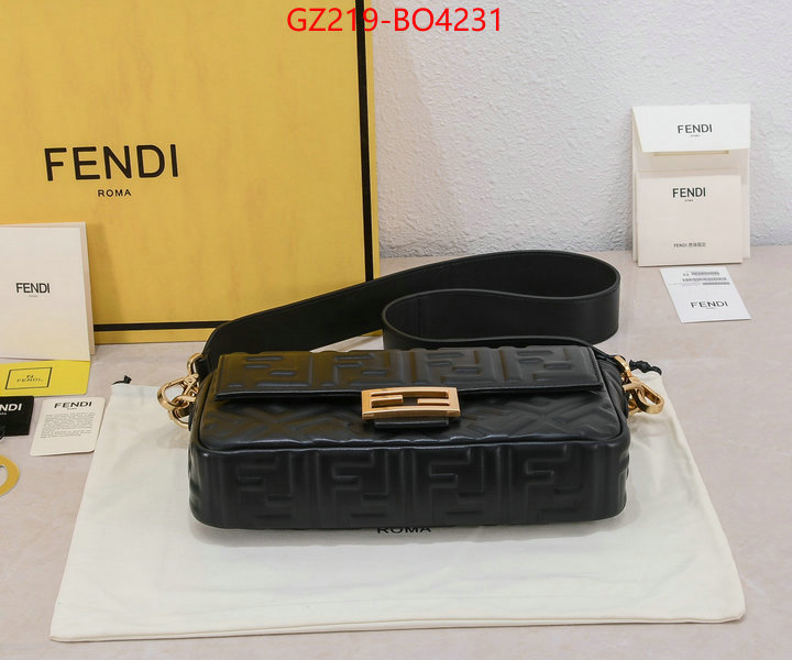 Fendi Bags(TOP)-Baguette,fashion designer ,ID: BO4231,$: 219USD